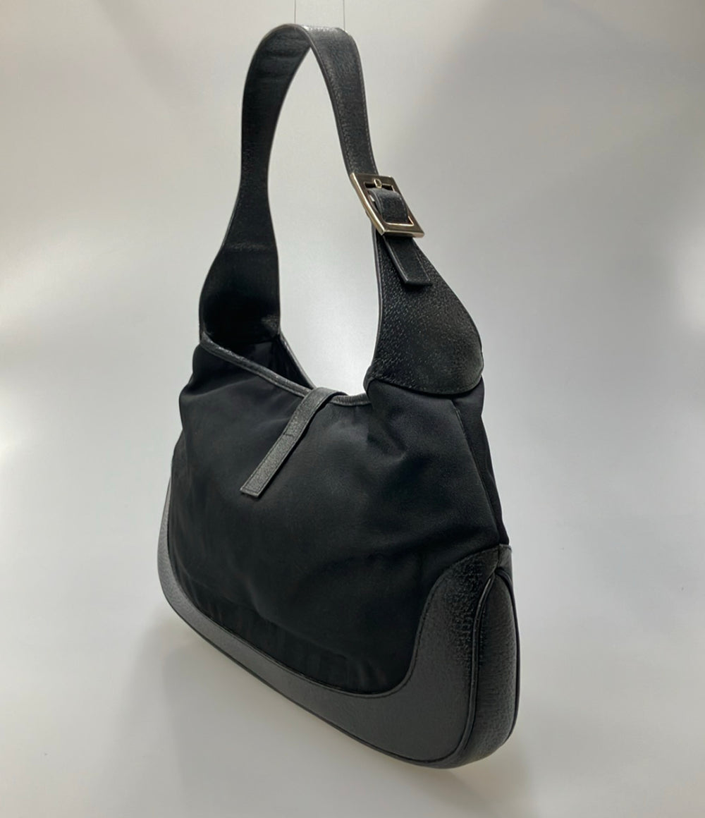 GUCCI ショルダーバッグ 肩掛け キャンバス レザー ジャッキー 001 3306 001998 レディース グッチ