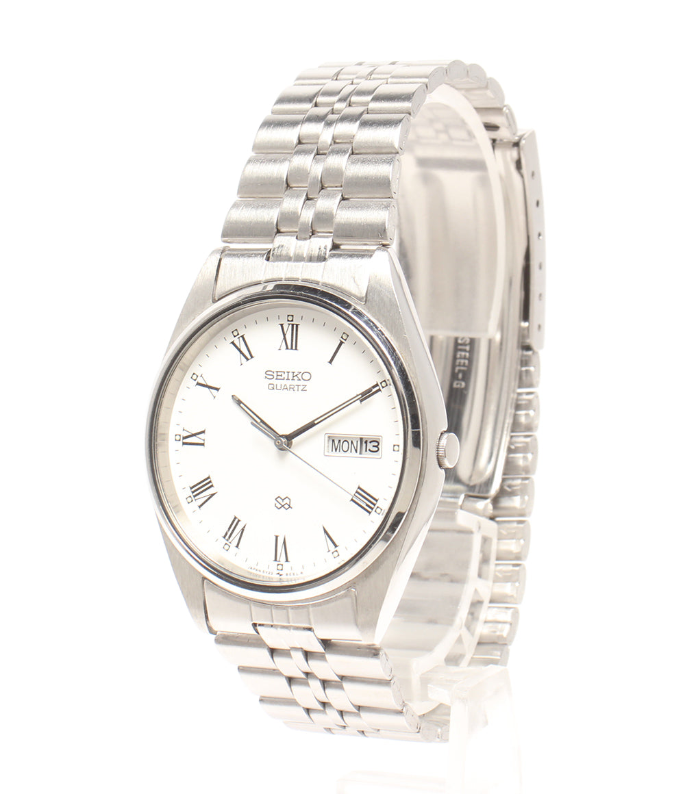 SEIKO 腕時計 クオーツ ホワイト 5Y23-8A10 メンズ セイコー