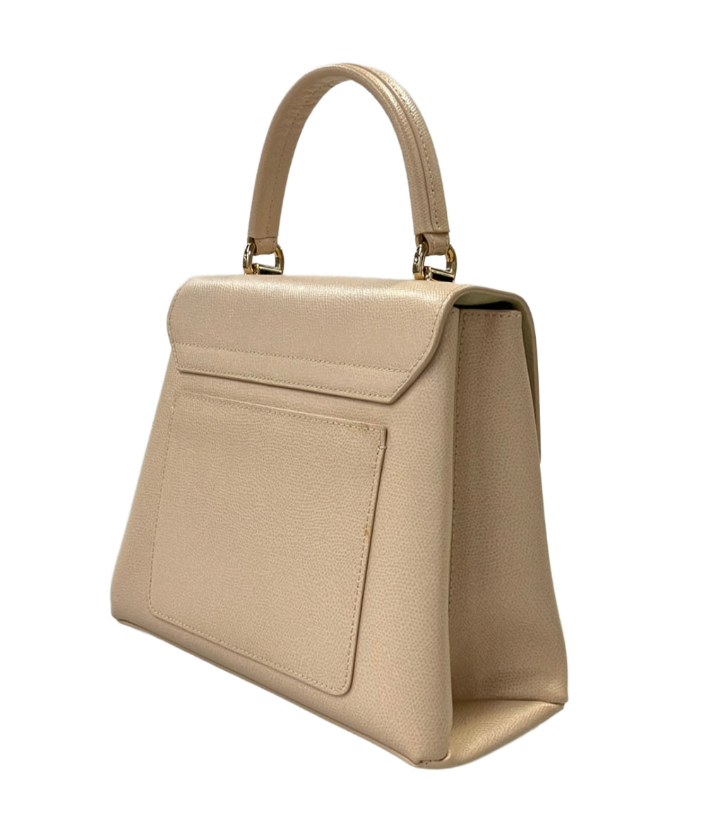 超美品　FURLA 2way ショルダー ハンドバッグ ベージュ FURLA 2way ハンドバッグ ショルダーバッグ 斜め掛け レディース