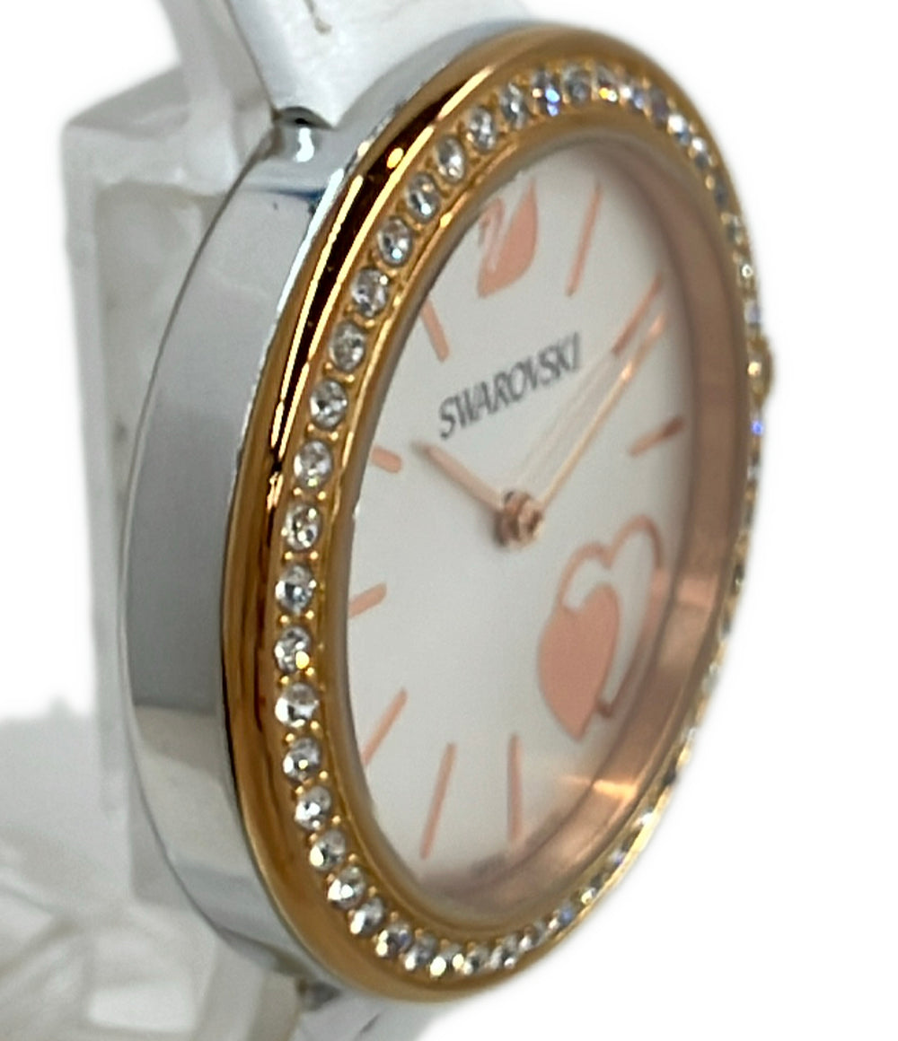 SWAROVSKI 腕時計 クオーツ レディース スワロフスキー