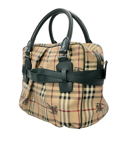 BURBERRY トートバッグ ハンドバッグ ノバチェック レディース バーバリー
