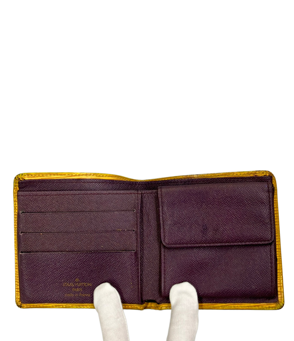 訳あり LOUIS VUITTON 二つ折り財布 ポルトビエ カルトクレディ モネ