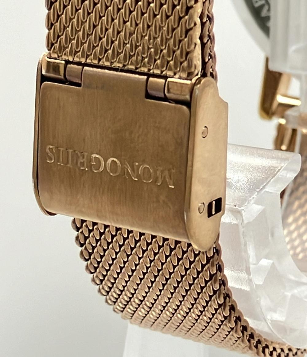 モノグリース 腕時計 クオーツ レディース MONOGRIIS