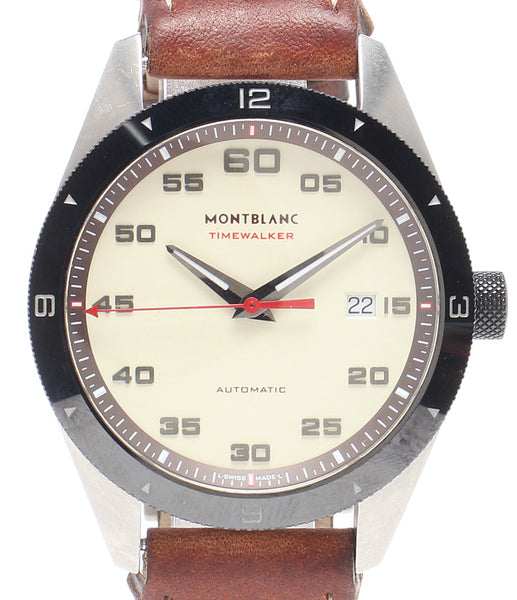 た*様 MONTBLANC 自動巻き腕時計 タイムウォーカー MONTBLANC 腕時計 タイムウォーカー オートマティック 自動巻き