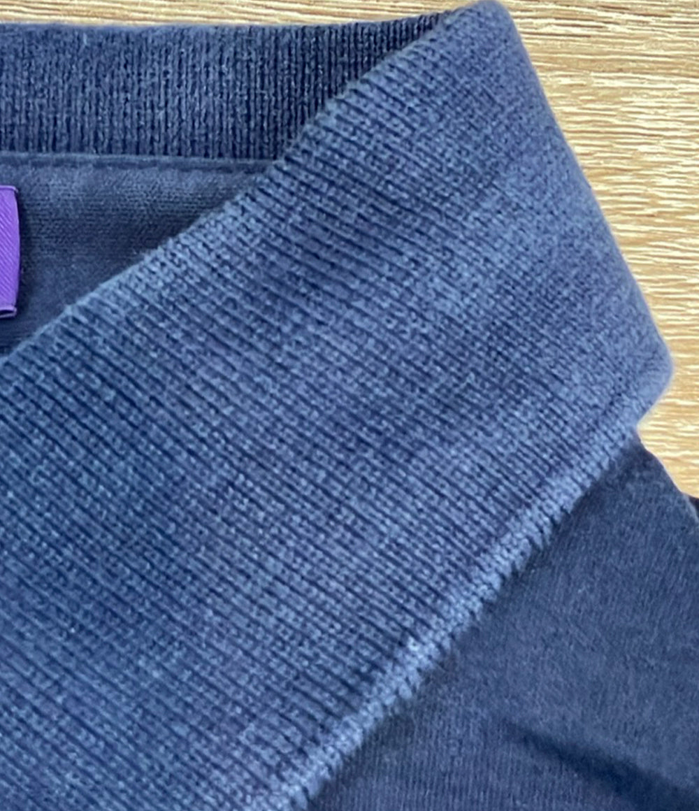 RALPH LAUREN PURPLE LABEL 半袖ポロシャツ 綿 メンズ SIZE M ラルフローレンパープルレーベル