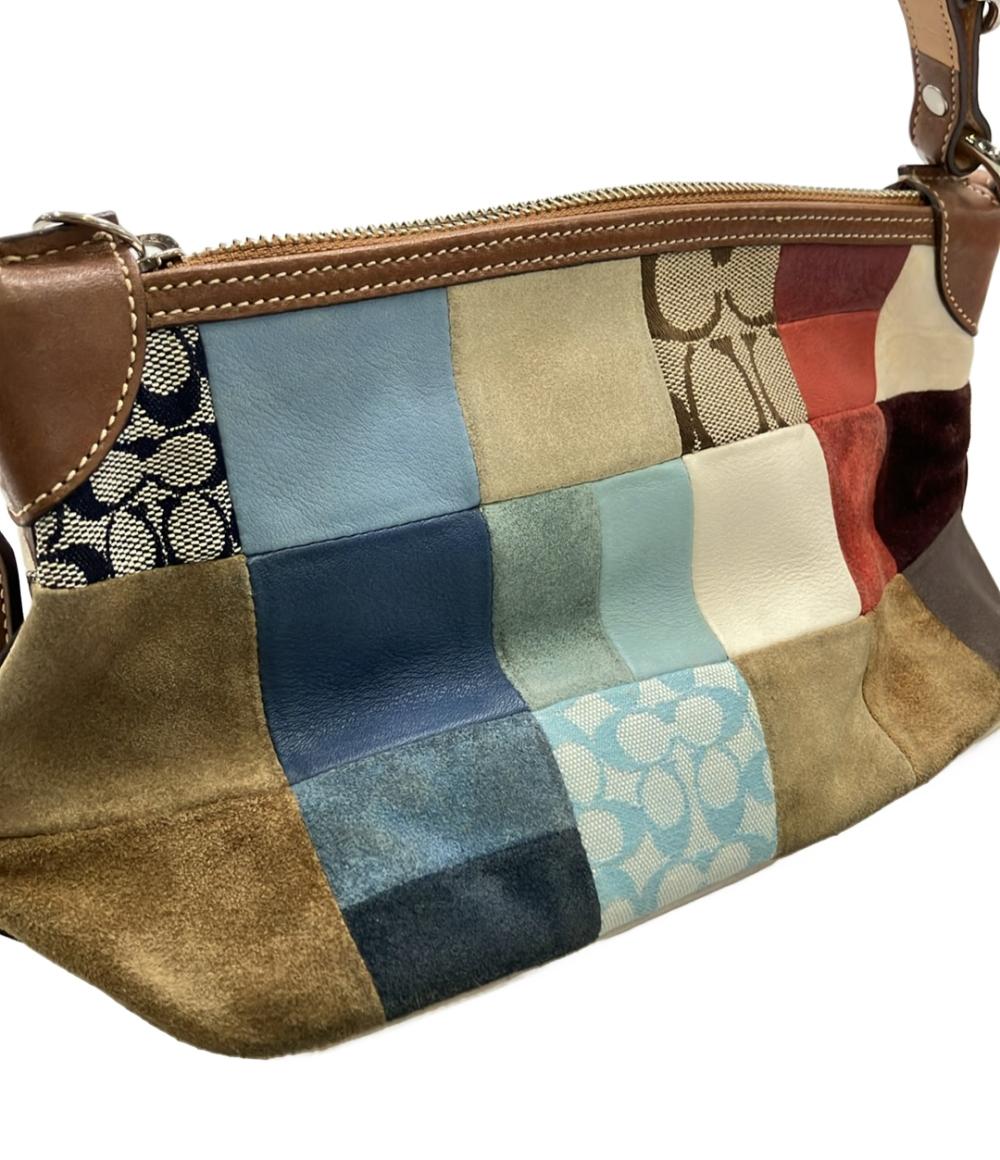 COACH ハンドバッグ ショルダーバッグ 肩掛け パッチワーク 7048 レディース コーチ