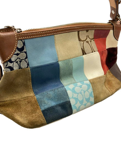 COACH ハンドバッグ ショルダーバッグ 肩掛け パッチワーク 7048 レディース コーチ