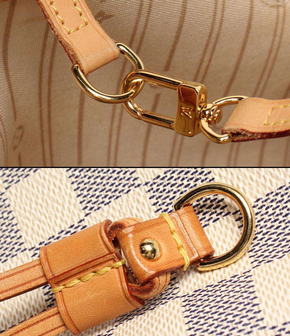 LOUIS VUITTON トートバッグ ショルダーバッグ 肩掛け ネヴァーフルMM ダミエアズール N51107 レディース ルイ・ヴィトン