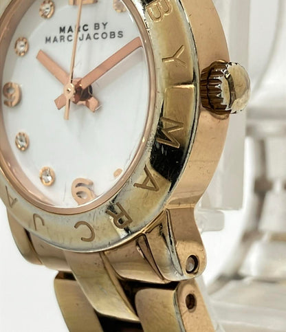 MARC BY MARC JACOBS 腕時計 クオーツ ホワイト MBM3078 レディース マークバイマークジェイコブス