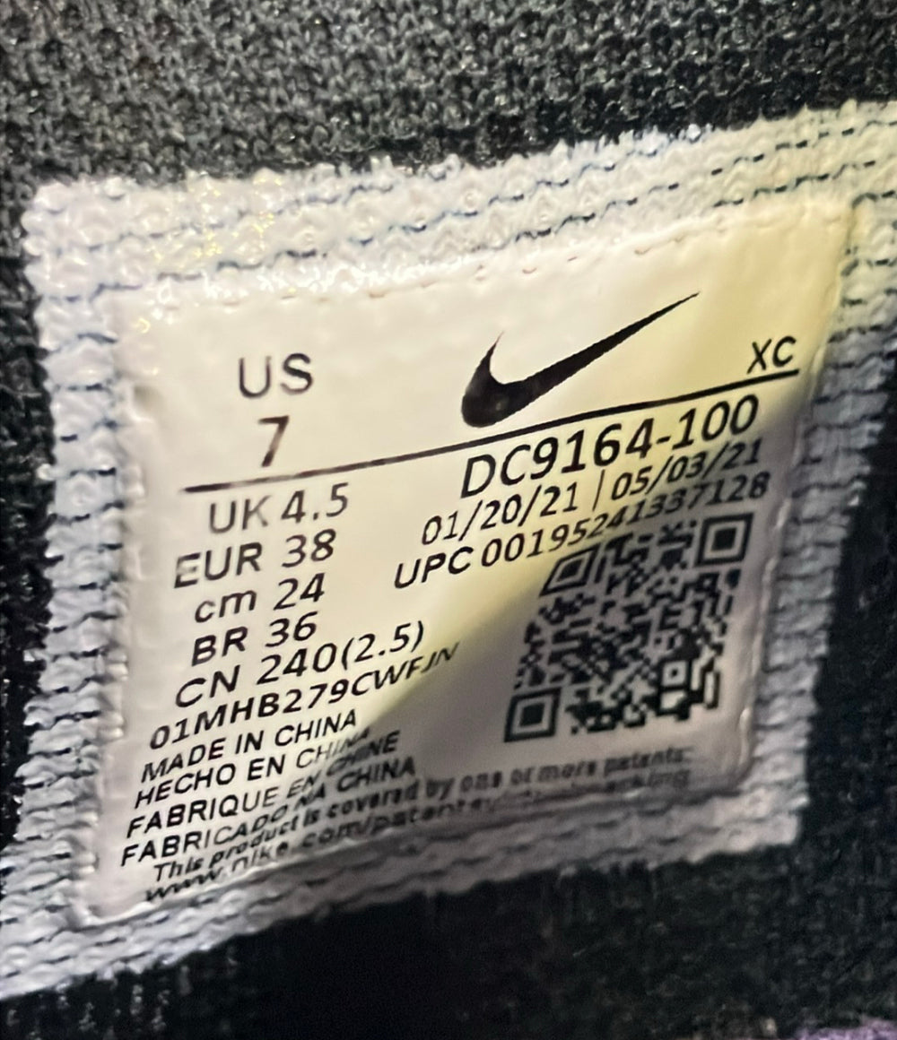 NIKE ローカットスニーカー × 大坂なおみ W コート エア ズーム GP ターボ DC9164-100 レディース SIZE 24.0 ナイキ