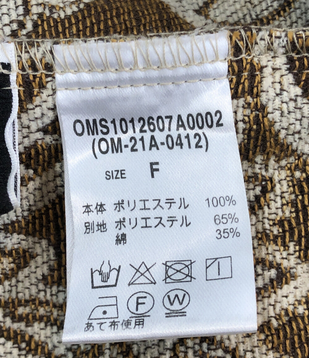 ノーカラージャケット ゴブラン      レディース SIZE F (M) Omekashi