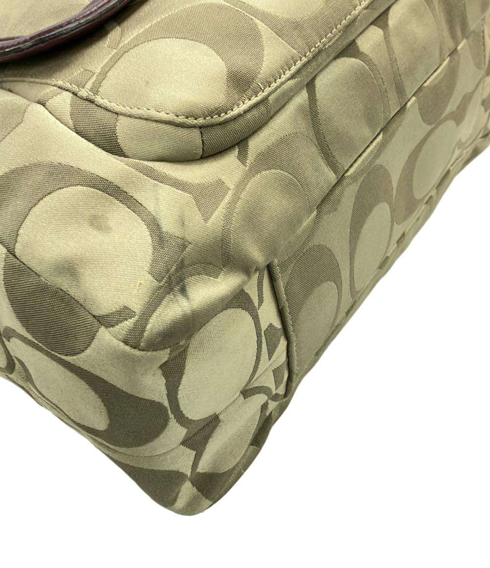 コーチ ショルダーバッグ 肩掛け レザー シグネチャー レディース COACH