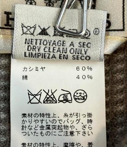 HERMES 長袖ニット スキッパーワッフルニット レディース SIZE XL エルメス