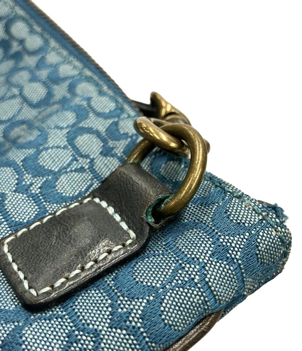 COACH ショルダーバッグ 斜め掛け ミニシグネチャー レディース コーチ