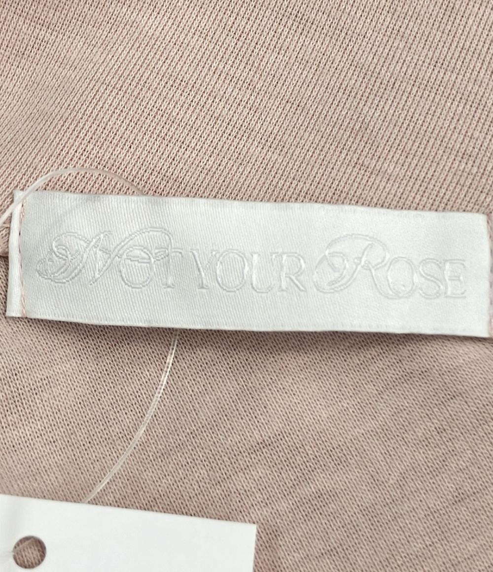 ノットユアローズ 長袖Tシャツ タンクトップ付き レディース SIZE FREE (M) NOT YOUR ROSE