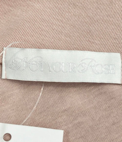 ノットユアローズ 長袖Tシャツ タンクトップ付き レディース SIZE FREE (M) NOT YOUR ROSE