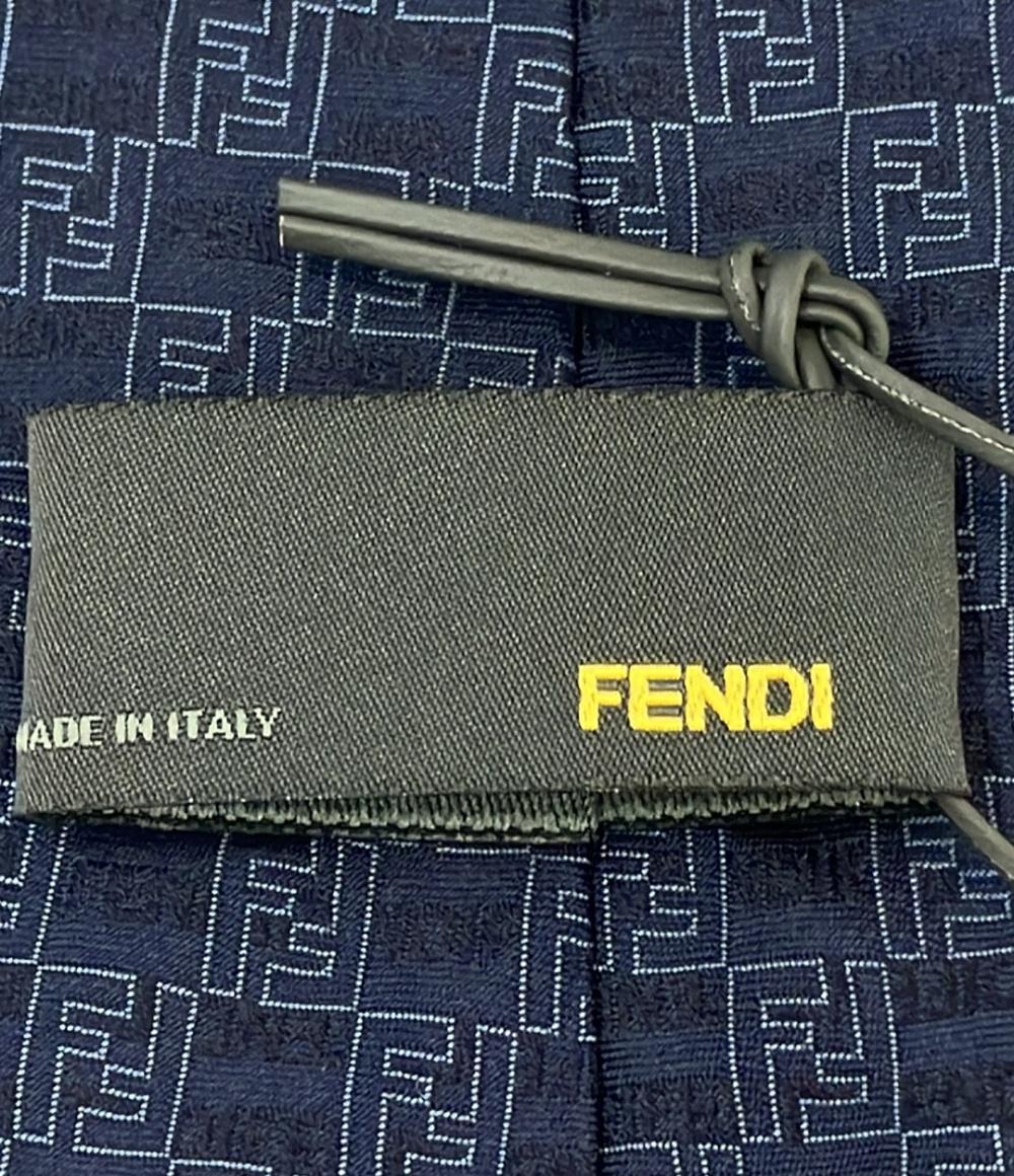 【✨極美品✨】FENDI フェンディ ネクタイ ソリッド　無地 ブラック シルク 楽天市場】FENDI フェンディ ネクタイ シルク ネクタイ ネイビー