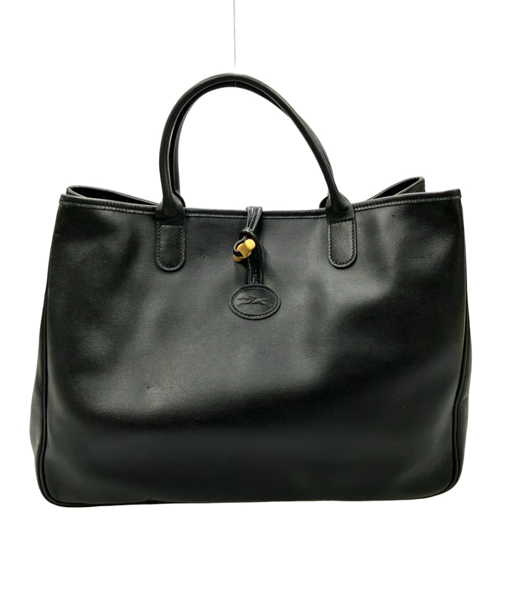 Longchamp トートバッグ レザー レディース ロンシャン