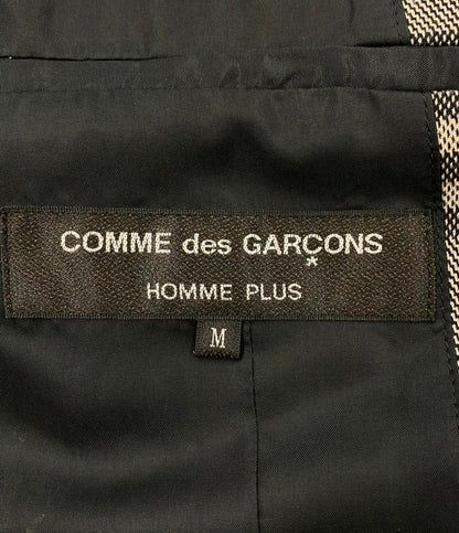 コムデギャルソンオムプリュス チェスターコート チェック柄 メンズ SIZE M (M) COMME des GARCONS HOMME PLUS