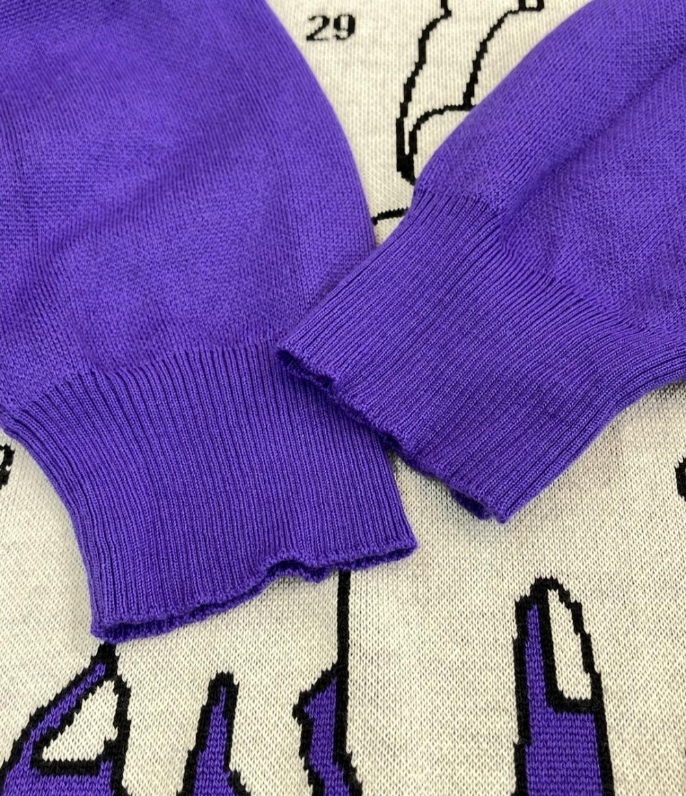 LOUIS VUITTON ジャガードニット 22AW RM222 ZLL HNN93W メンズ SIZE XL ルイ・ヴィトン