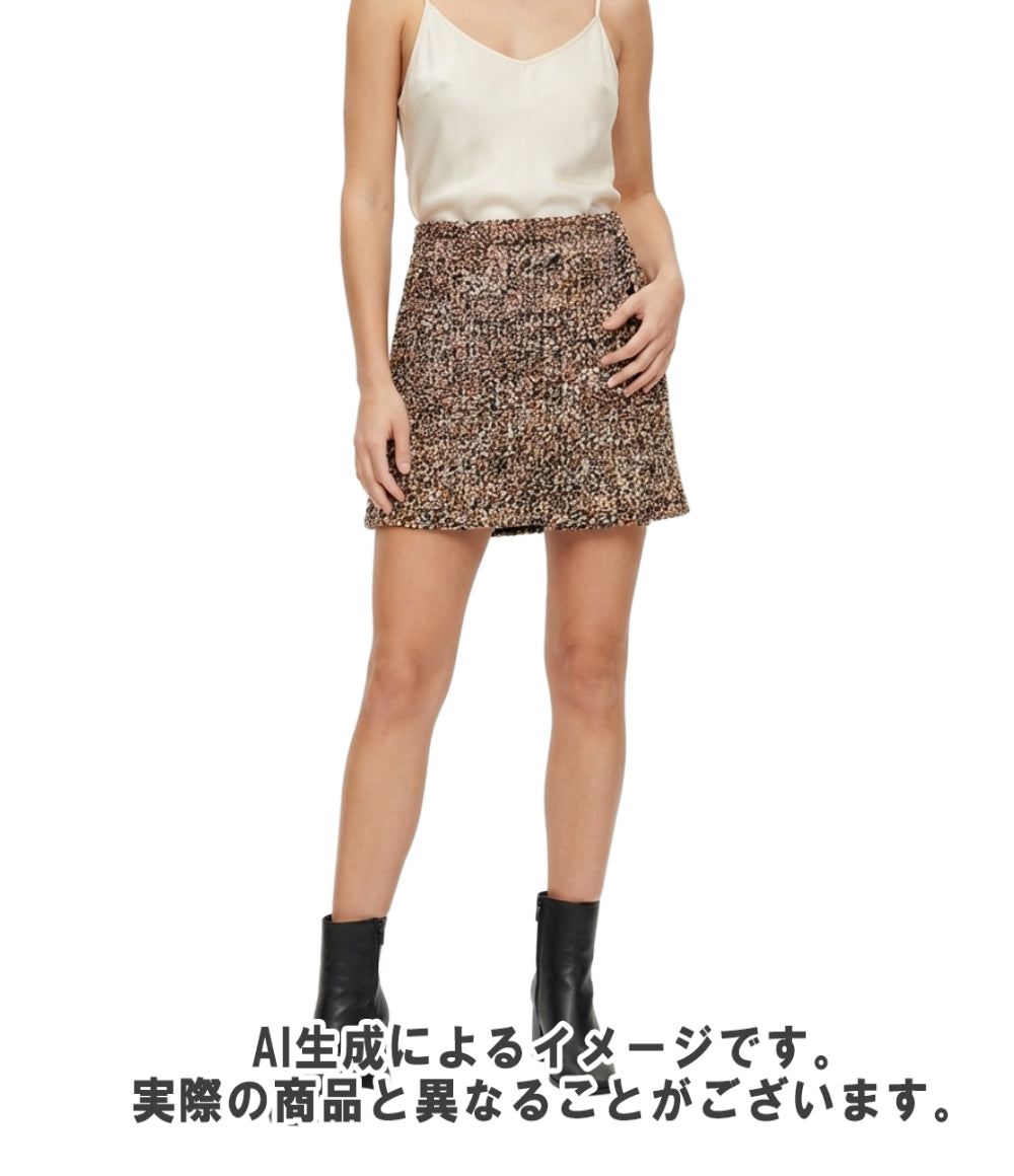 LOUIS VUITTON ツイード ミニスカート RW202W XFF FJSK05 レディース SIZE 34 (S) ルイ・ヴィトン