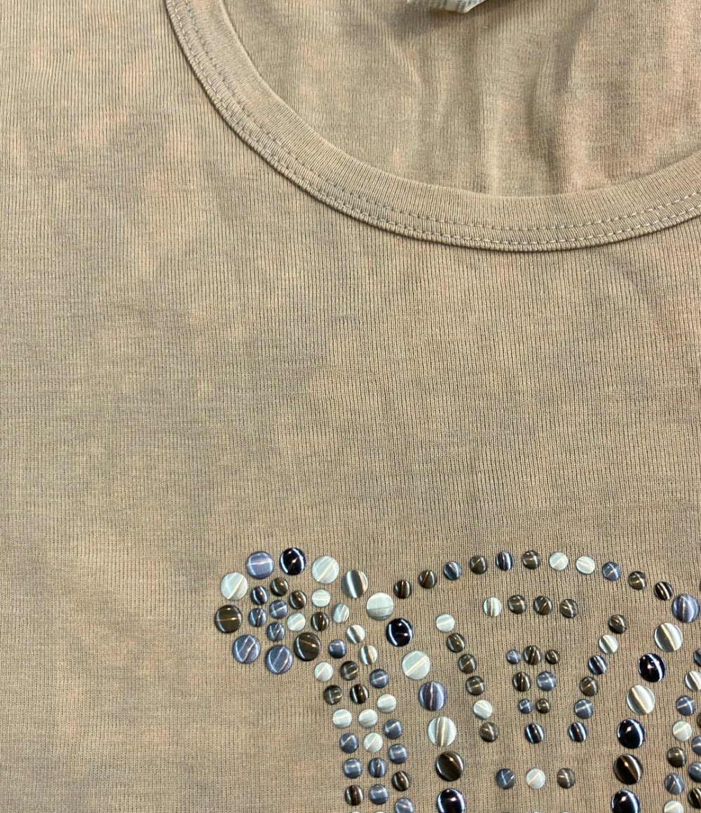 CELINE 半袖 マカダム スタッズ Tシャツ レディース SIZE S セリーヌ