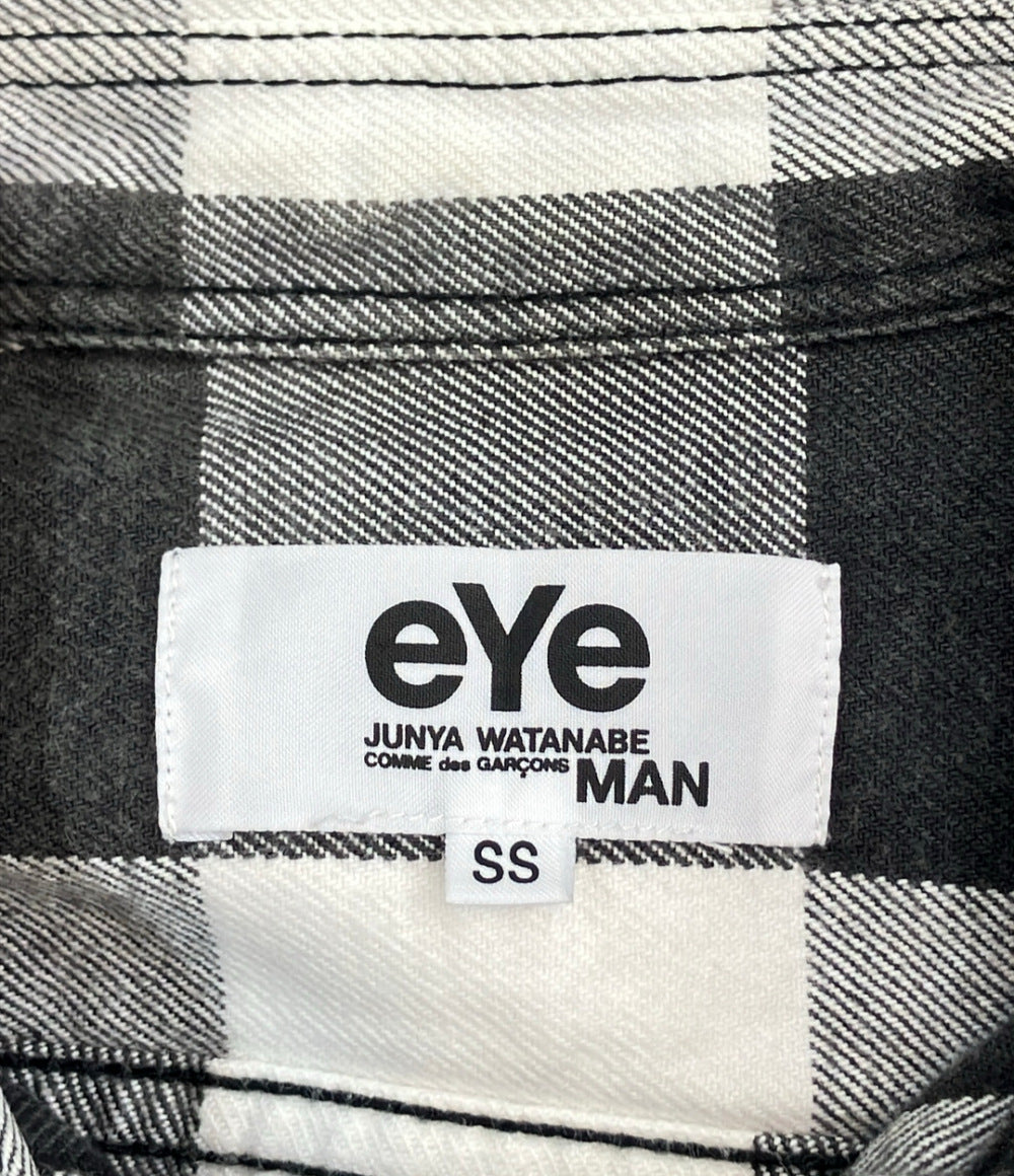 eYe COMME des GARCONS JUNYA WATANABE MAN 長袖 チェックシャツ メンズ SIZE SS アイコムデギャルソンジュンヤワタナベマン