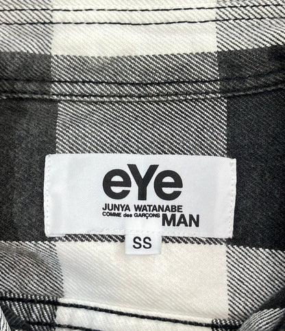 eYe COMME des GARCONS JUNYA WATANABE MAN 長袖 チェックシャツ メンズ SIZE SS アイコムデギャルソンジュンヤワタナベマン