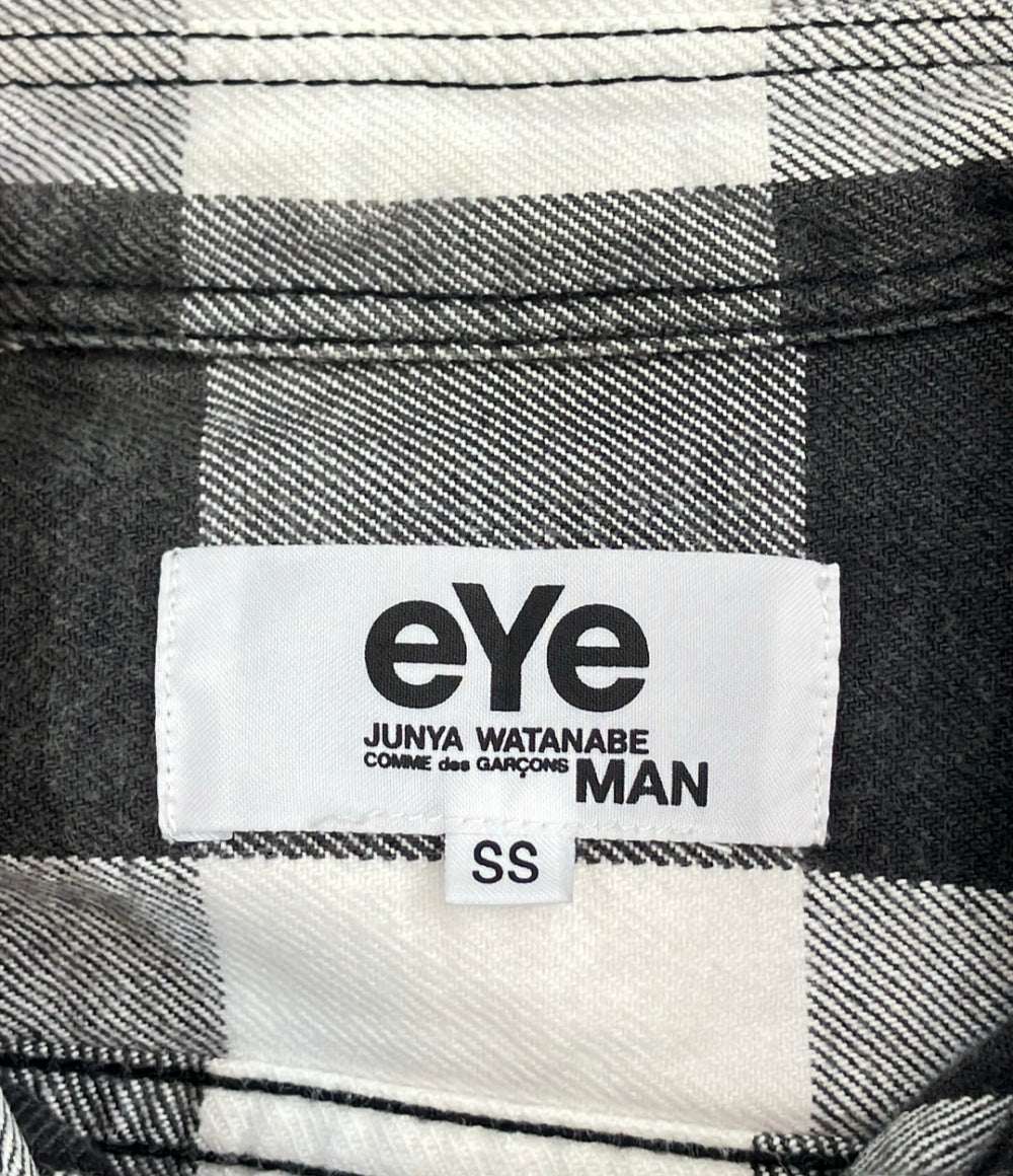 eYe COMME des GARCONS JUNYA WATANABE MAN 長袖 チェックシャツ メンズ SIZE SS アイコムデギャルソンジュンヤワタナベマン