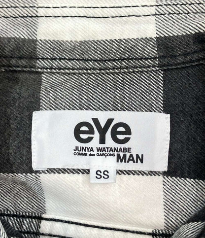 eYe COMME des GARCONS JUNYA WATANABE MAN 長袖 チェックシャツ メンズ SIZE SS アイコムデギャルソンジュンヤワタナベマン
