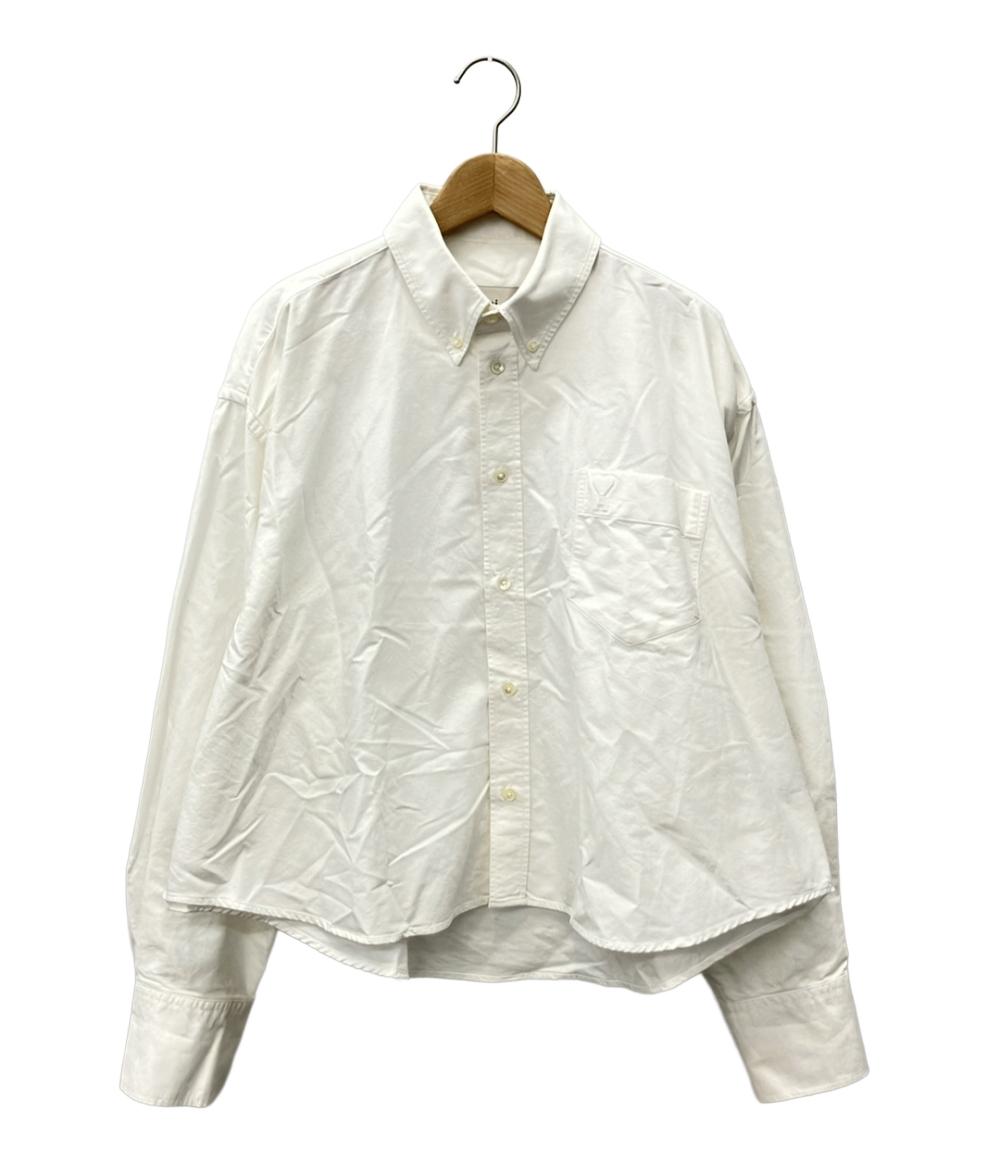 アミ アレクサンドル マテュッシ クロップドオーバーサイズシャツ メンズ SIZE M ami alexandre mattiussi