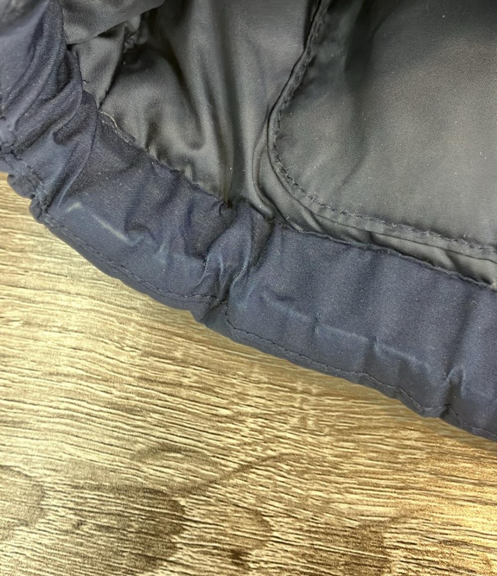 POLO RALPH LAUREN ダウンベスト ポニー刺繍 フード取り外し可能 裾ドローコード フロントポケット スナップボタン ジップ レディース SIZE M