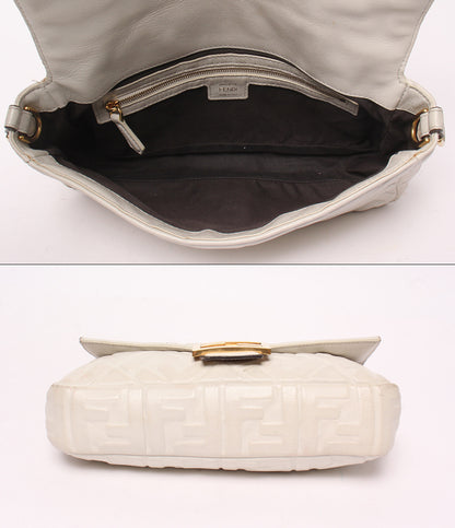 訳あり FENDI ショルダーバッグ 肩掛け バゲット ズッカ 8BR600 A72V 209 8007 レディース フェンディ