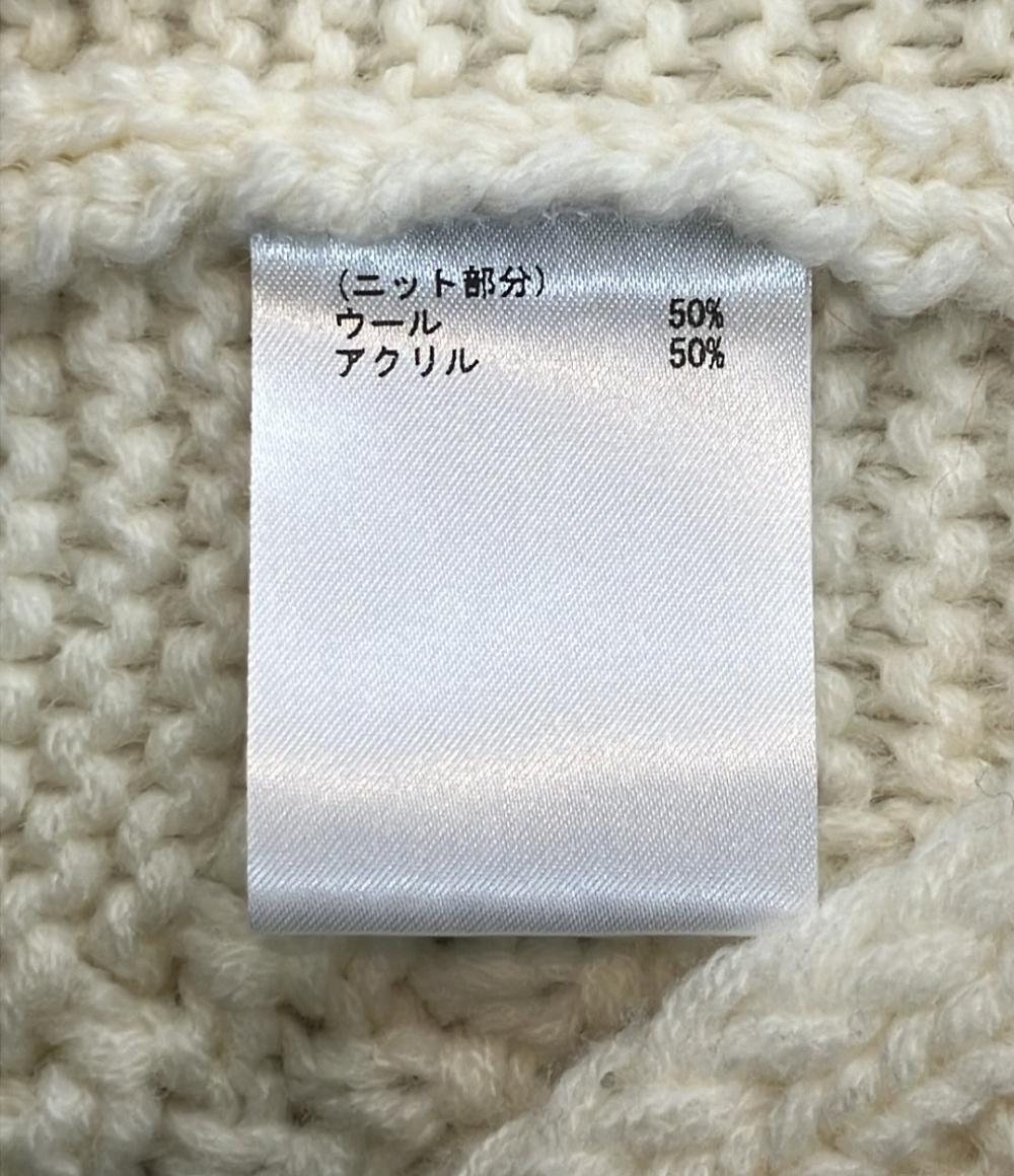 GRACE Class ニットコンビミリタリージャケット 2way レディース SIZE 36 グレースクラス