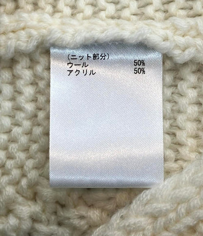 GRACE Class ニットコンビミリタリージャケット 2way レディース SIZE 36 グレースクラス