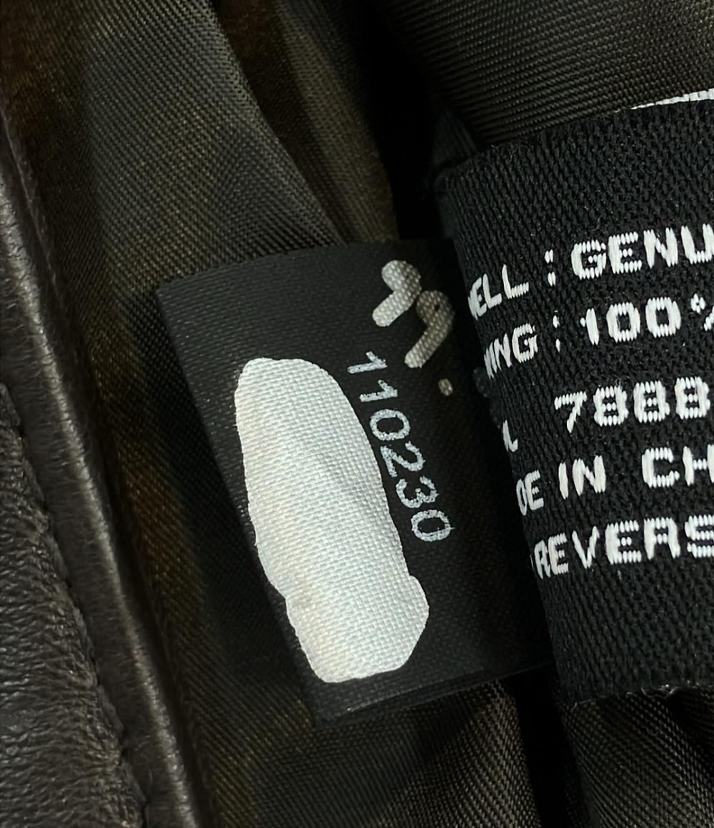 美品 ジョーンズニューヨーク レザージャケット レディース SIZE S (S) JONESNEWYORK