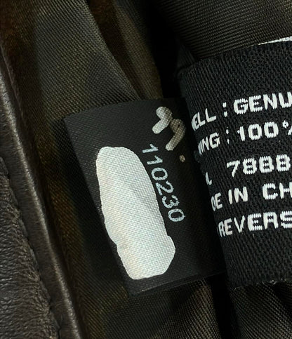 美品 ジョーンズニューヨーク レザージャケット レディース SIZE S (S) JONESNEWYORK