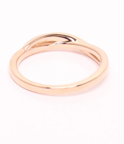 美品 4℃ リング 指輪 K10 ダイヤ レディース SIZE 6号 ヨンドシー