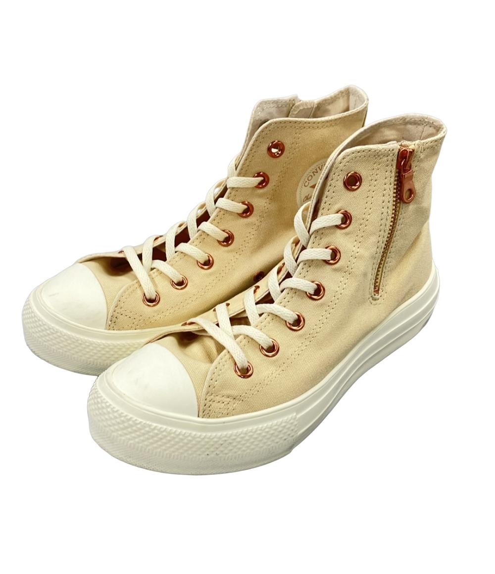 CONVERSE ハイカットスニーカー サイドジップ レディース SIZE 24.5 (L) コンバース