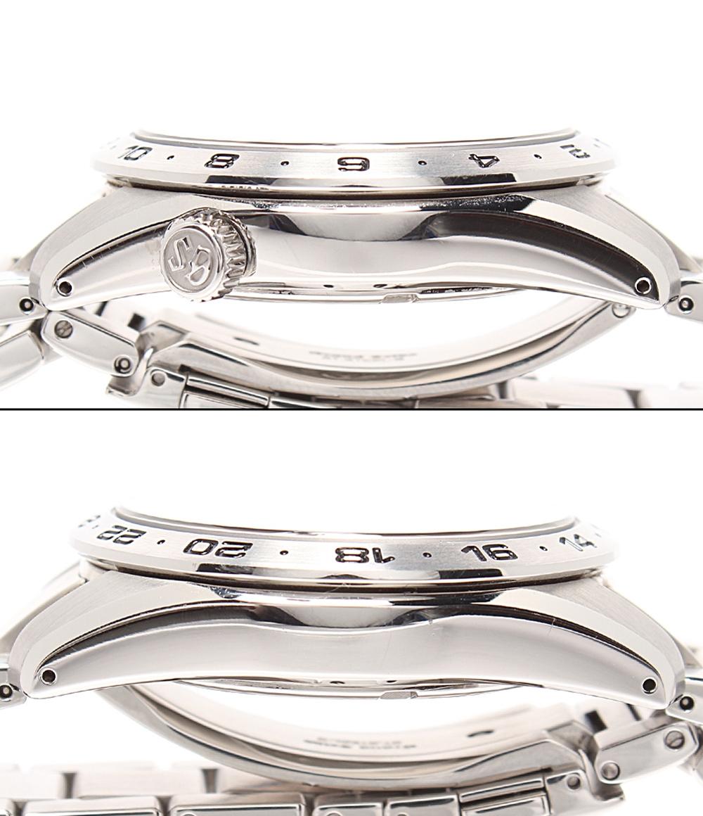 Grand Seiko 腕時計 GMTウォッチ クオーツ ブラック SBGN029 メンズ グランドセイコー