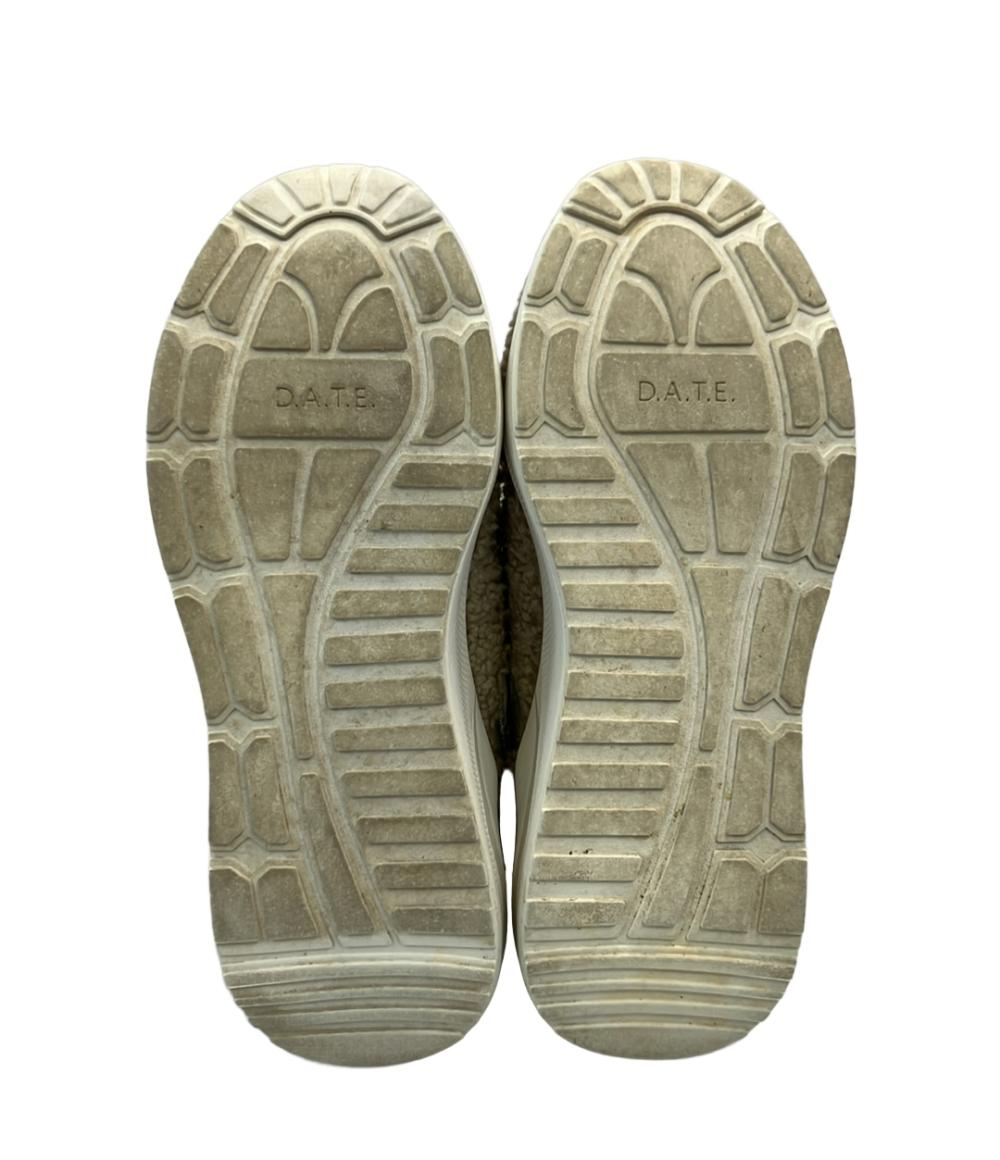 D.A.T.E ローカットスニーカー ボア レディース SIZE 24.5 (L) デイト