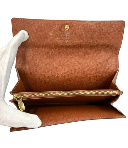 ルイ・ヴィトン 長財布 ポシェット ポルトモネクレディ モノグラム M61725 レディース LOUIS VUITTON