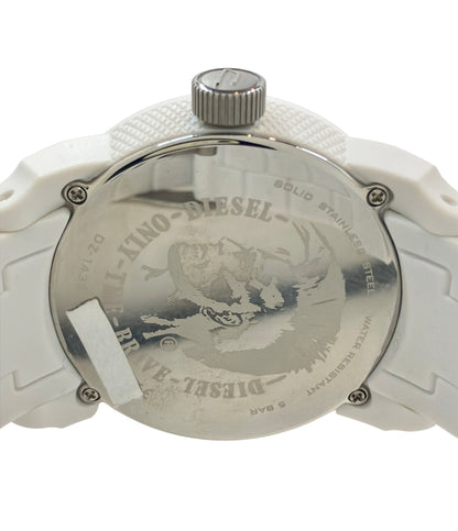 DIESEL 腕時計 クオーツ ホワイト DZ-1436 メンズ ディーゼル