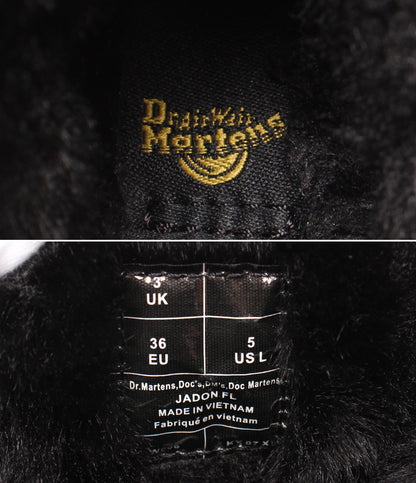 美品 Dr.Martens ショートブーツ ８ホール 厚底 ファー JADON FL レディース メンズ SIZE 3 (22cm) ドクターマーチン