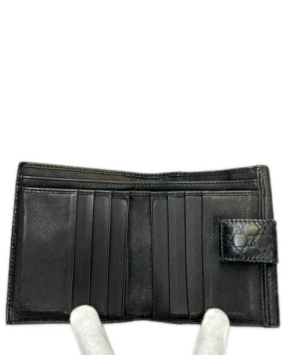 GUCCI ダブルホック 二つ折り財布 グッチシマ 464916 493075 レディース グッチ