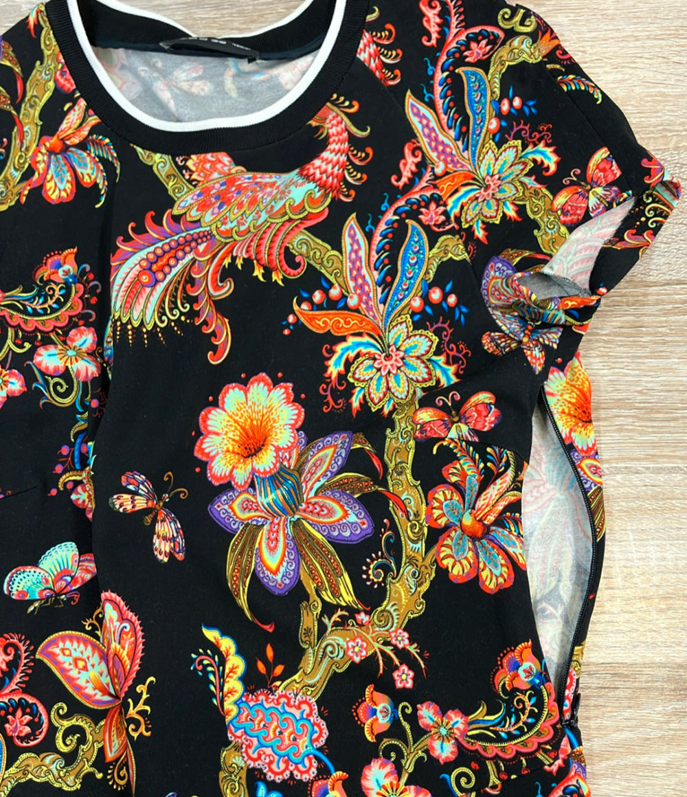ETRO 半袖ワンピース ペイズリー柄 レディース SIZE 38 (S) エトロ