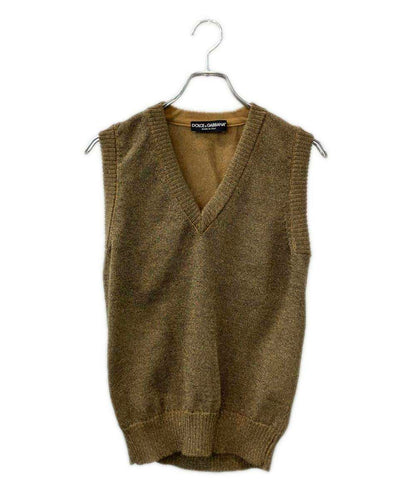 DOLCE & GABBANA ベスト ラメ メンズ SIZE 46 (M) ドルチェアンドガッバーナ