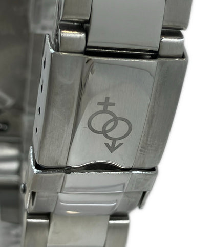 美品 MUSK 腕時計 クオーツ ブラック MM-2142 メンズ ムスク