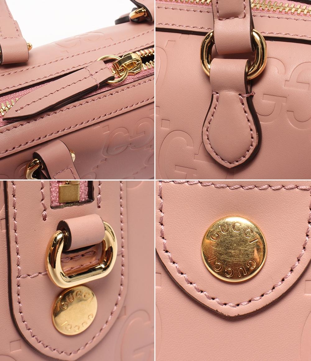 美品 グッチ 2wayショルダーバッグ ハンドバッグ 斜め掛け スーパーミニ シマ 790130 0416 レディース GUCCI