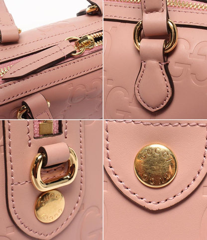 美品 グッチ 2wayショルダーバッグ ハンドバッグ 斜め掛け スーパーミニ シマ 790130 0416 レディース GUCCI